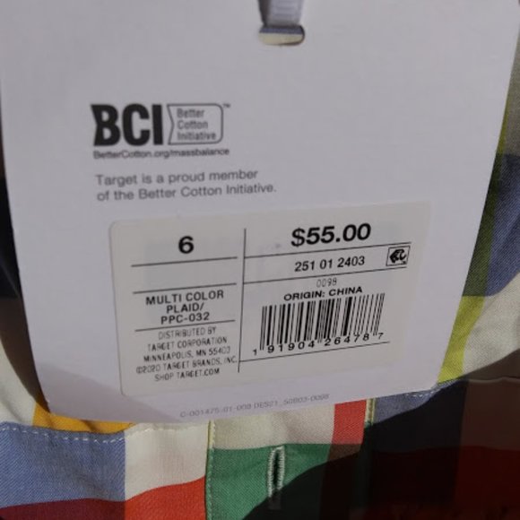 Christopher John Rogers Multi Plaid Dress 6 - Picture 3 of 3